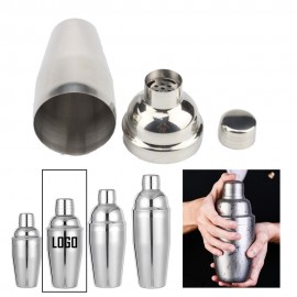 12 Oz. Bartender Stainless Steel Cocktail Shaker with Logo