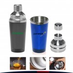 16.2 oz. Stainless Steel Cocktail Shakers with Logo