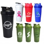 27oz Solid Fitness Shaker Bottle with Logo