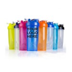 20 Oz. Plastic Shaker Bottles with Mixer Water Bomb Balloons with Logo