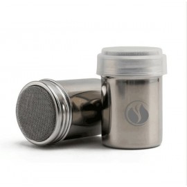 Small Stainless Steel Powder Shaker with Logo