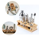 Personalized Stainless Steel Cocktail 10-Piece Set
