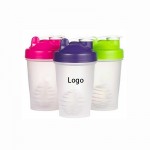 Personalized Plastic Shaker Sports Bottle with Mixing Ball