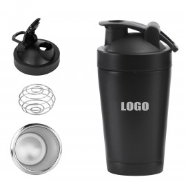 Custom 500ml Stainless Steel Shaker Bottle