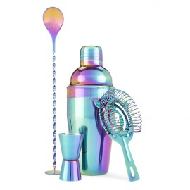 Mirage: Rainbow Barware Set by Blush with Logo