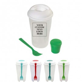 Logo Branded 3 Piece Salad Shaker Set