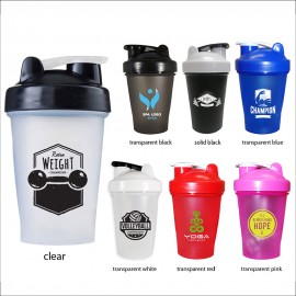 Logo Branded 16oz Fitness Mini Shaker Bottles