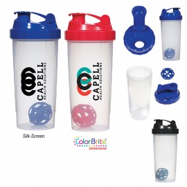 24 Oz. Shake-it-up Bottle with Logo