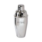 18 Oz. Polished Stainless Steel Martini Shaker with Logo