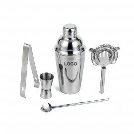 5pcs Bartender Kit (direct import) with Logo  5pcs Bartender Kit (direct import) with Logo