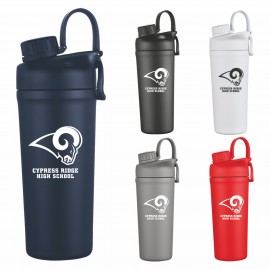 26 Oz. Double Wall SS Vacuum Shaker Bottle with Logo