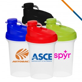 Customized Linbit Plastic Shaker Bottle - 16 OZ.
