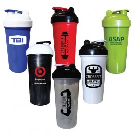 Promotional 27oz Double Sided Fitness Shaker Bottle