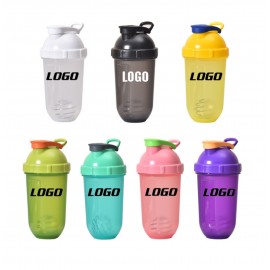 Customized 17 oz Translucent Shaker Bottle