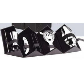 Logo Branded Cocktail Bar Set w/Case  Logo Branded Cocktail Bar Set w/Case