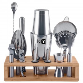 Professional Cocktail Shaker Set with Logo