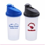 Promotional 24 Oz. Workout Partner Fitness Drink Shaker w/Plastic Grate