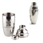 Stainless Steel Cocktail Shaker 24 OZ with Logo