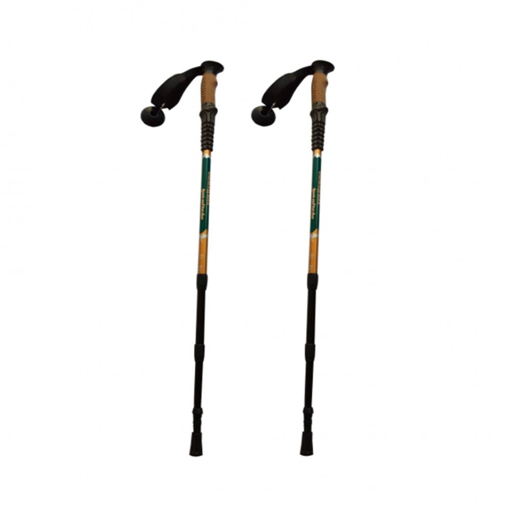 Outdoor Hiking Trekking Poles With Cork Handle with Logo