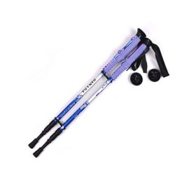 Outdoor Telescopic Trekking Poles Hiking Stick with Logo  Outdoor Telescopic Trekking Poles Hiking Stick with Logo