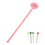Personalized Round-Headed Cocktail Stirrer