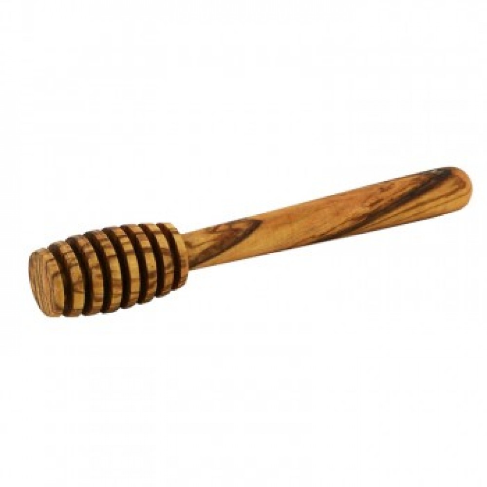Olivewood Honey Dipper with Logo