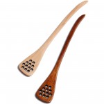 Wooden Honey Dipper with Logo
