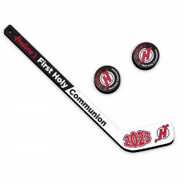 Promotional PeeWee Hockey Stick and 2 Pucks
