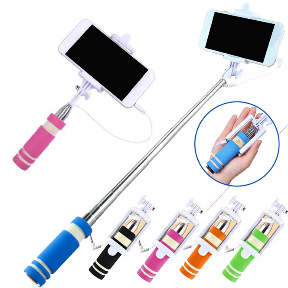 Custom Imprinted Mini Mobile Phone Selfie Stick