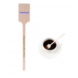 Promotional Wooden Coffee Stick