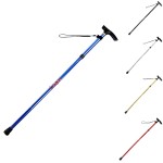 5 Level Adjustable Height Walking Stick with Logo