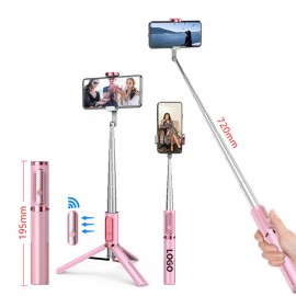 Logo Branded Travel Mini Gimbal Stabilizer Tripod Sefie Stick