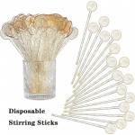 Disposable 7 Inch Swizzle Sticks for Cocktail Drink Stirrer with Logo