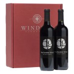 Custom Printed Custom Labeled Windsor Vineyards Merlot Sonoma County Wine w/Private Reserve