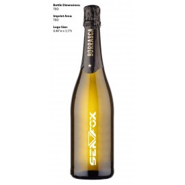 Deep Etched Premium Wine Bottle with Logo  Deep Etched Premium Wine Bottle with Logo