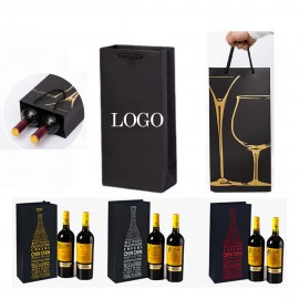 Custom Printed Craft 2-Bottle Wine Bag