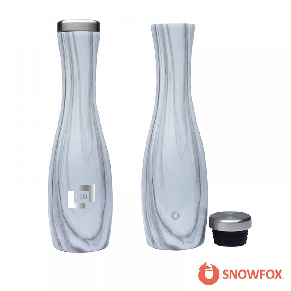 Custom Printed Snowfox 26 oz. Vacuum Insulated Wine Carafe