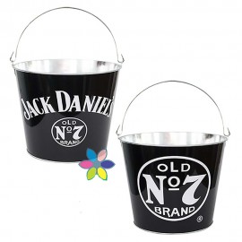 Custom Printed 5 Quart Galvanized Pail W/ Full Color Decal  Custom Printed 5 Quart Galvanized Pail W/ Full Color Decal