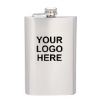 Custom Printed 10oz Stainless Steel Customized Classic Flask