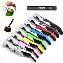 Metal Wine Opener/Corkscrew with Logo