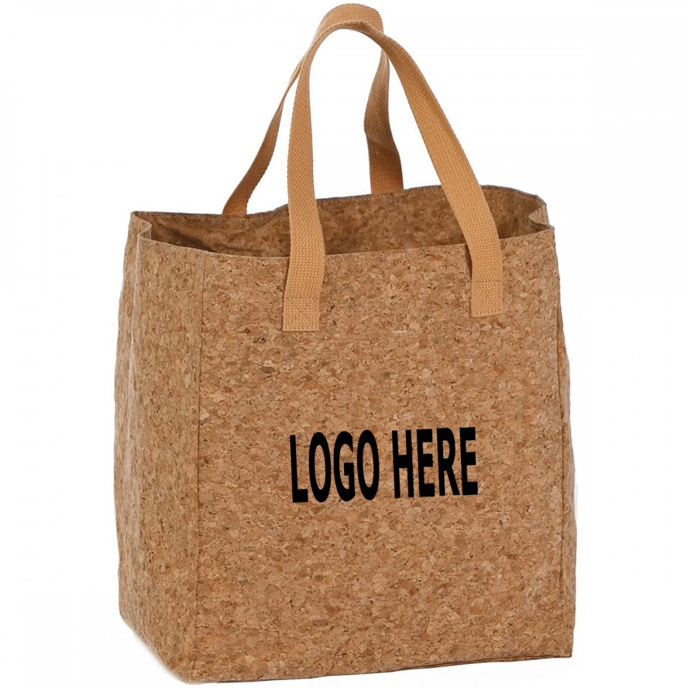 Custom Labeled Cork Tote And Bottle Bag Custom Labeled Cork Tote And Bottle Bag