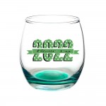 Custom Labeled 11.5oz Mikonos Stemless Wine Glasses (2 Color)