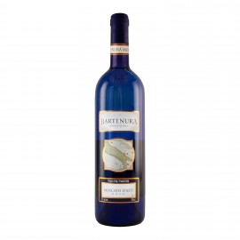 Etched Bartenura Moscato w/Color Fill with Logo