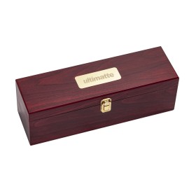 The Chateau Wine Box w/Accessories - Rosewood with Logo