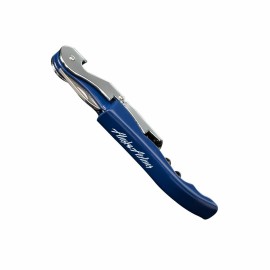 Logo Branded The Belgravia 3-in-1 Wine Opener - Blue