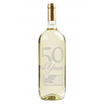 Custom Labeled Etched Chardonnay White Wine 1.5L with No Color Fill
