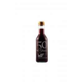Etched Mini Merlot Red Wine with No Color Fill with Logo  Etched Mini Merlot Red Wine with No Color Fill with Logo