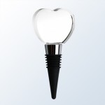 Wine Stopper - Heart with Logo
