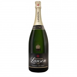 Etched Lanson Le Black Label Brut [1.5L] w/Color Fill with Logo