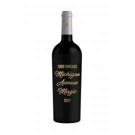Custom Printed Etched Robert Mondavi Private Select Cabernet with 1 Color Fill